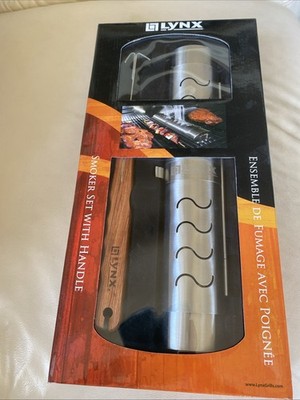 Lynx 34586 Smoker Set with Handle Lynx Grill Accessories New In Box
