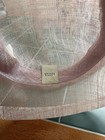 Lord & Taylor Wide Brim Light Pink Floral Hat Decorative Flower Women Formal S — photo 3