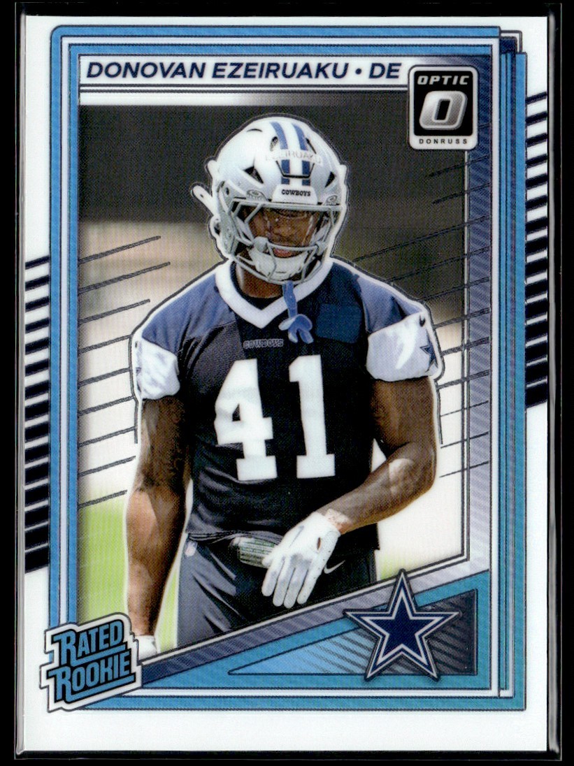 2025 Donruss Optic Rated Rookie Donovan Ezeiruaku RC #230
