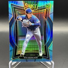 2025 Panini Select Concourse Blue Prizm - Hye-Seong Kim Rookie /199 #77