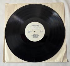 radio show LP~USAF Country Music Time JUSTIN TUBB/ARCHIE CAMPBELL+MINNIE PEARL