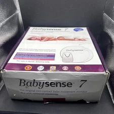 BabySense 7 The Original Non-Contact Movement Baby Monitor White - In Box