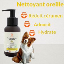 PePs Ovation Nettoyant Oreille Bio chiens et chats / 100 ml/ Neuf 