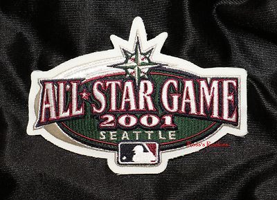 2001 ALL STAR GAME AUTHENTIC OFFICIAL MLB PATCH SEATTLE SAFECO
