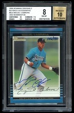 2006 Bowman Originals Buy Back Miguel Cabrera /130 BGS 8 AUTO 2002