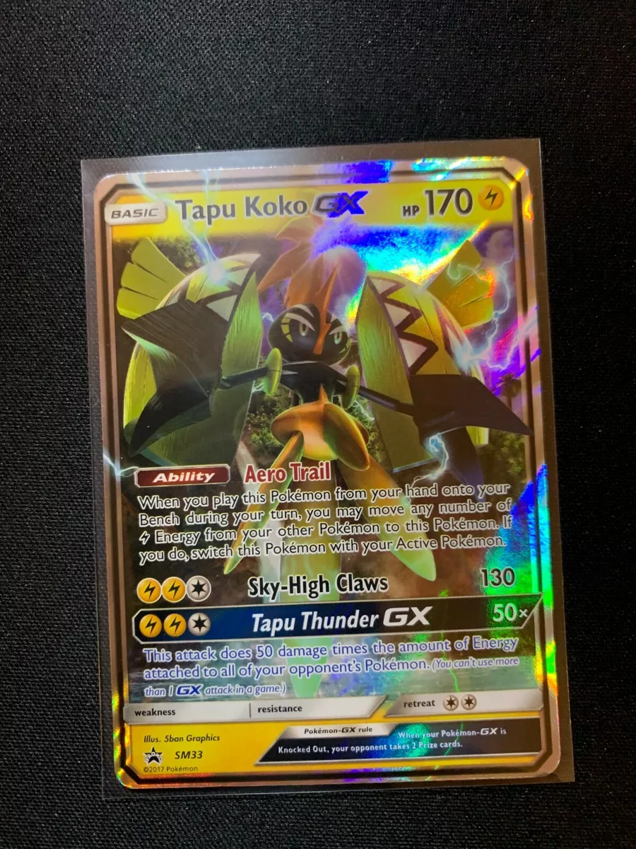 Tapu Koko - Pokemon Sun & Moon Promos - Pokemon