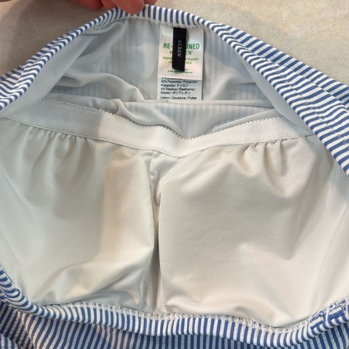 J Crew Ruched Bandeau One Piece in Seersucker - Picture 6 of 9
