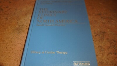 Efficacy of Cardiac Therapy -Small Animal Practice by Vets of NA 1991
