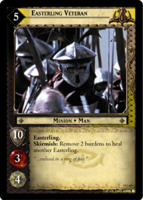 LOTR: Easterling Veteran [Ungraded] LOTR: The Return of the King Lord of the Rin