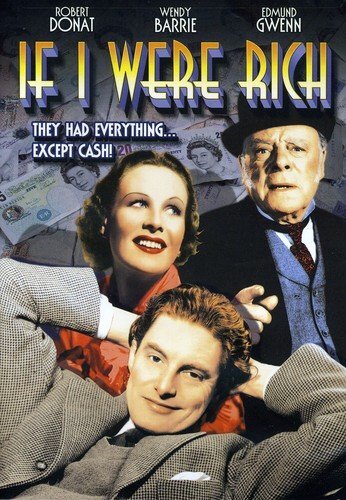 If I Were Rich (DVD) Edmund Gwenn Robert Donat Wendy Barrie