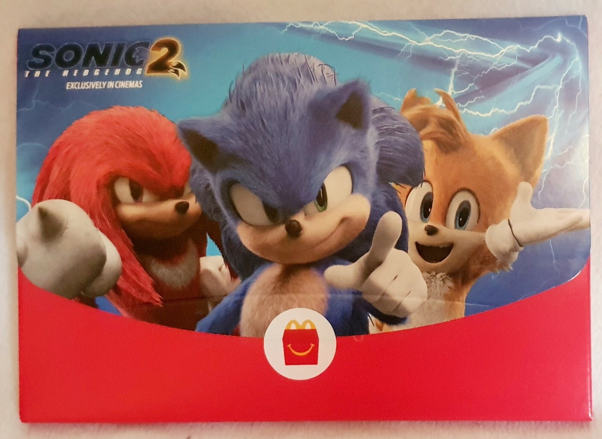 McDonalds Sonic 2 Toys | eBay