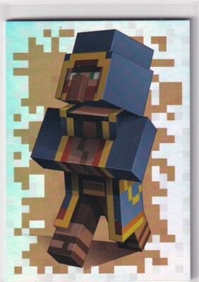 Panini Minecraft Treasure Sticker 2021 Nr. 82 Wandering Trader Holo