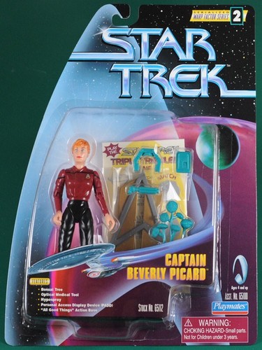 Juego de figuras de acción Star Trek: Next Generation Playmates 4,5" de la década de 1990 - a tu elección 90 - Imagen 79 de 84