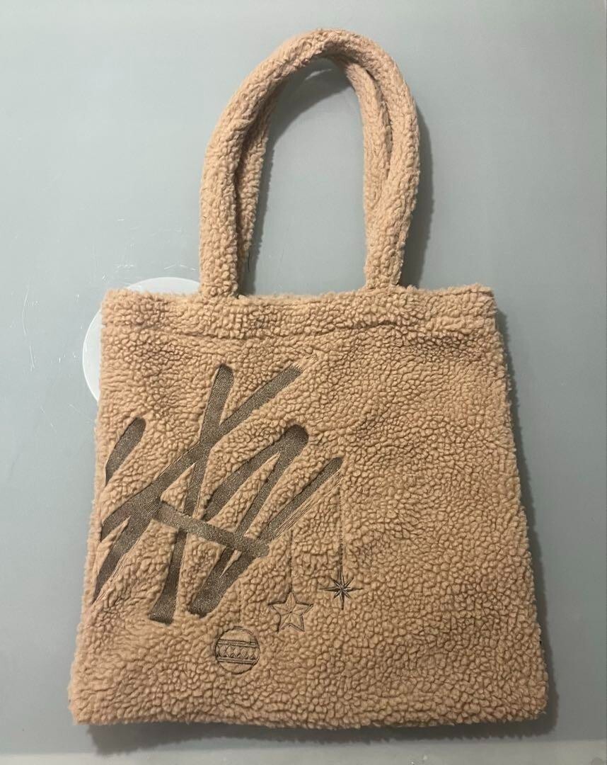 Stray Kids Boa Tote Bag Fluffy Xmas Popup Store 2023 SHIBUYA