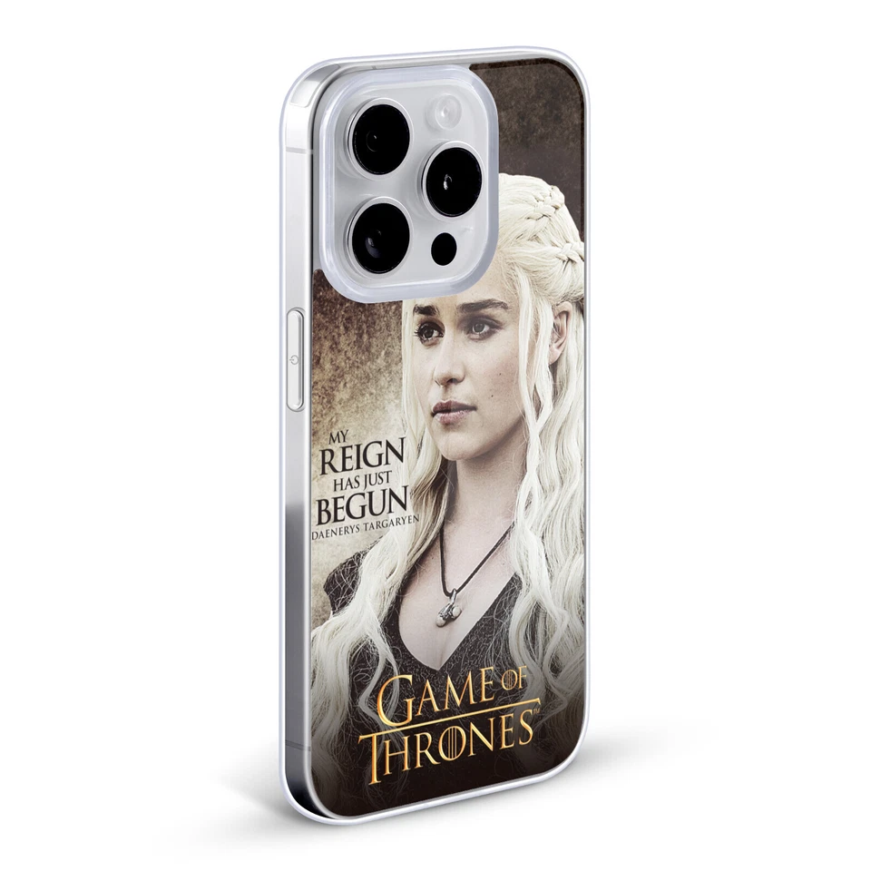 OFFICIAL HBO GAME OF THRONES CHARACTER QUOTES GEL CASE FOR APPLE iPHONE PHONES - Image 2 of 4