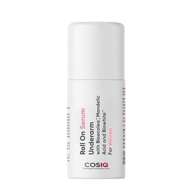 Cos-IQ Brightening Underarm Roll On Serum for Women/Bioecolea, Mandelic Acid