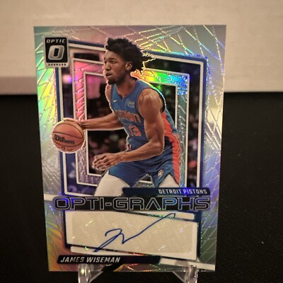 23-24 Optic James Wiseman Opti-Graphs Auto