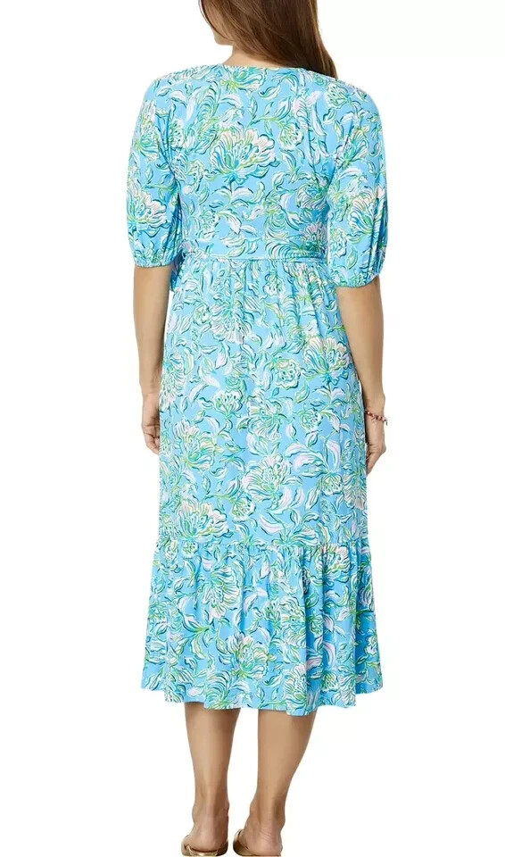 lilly pulitzer brantley midi wrap dress Lilly Pulitzer Brantley Midi Wrap Dress for Women