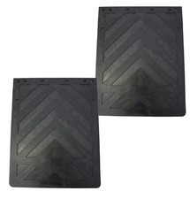 Mud Flaps Semi Truck Trailer Rubber 30 X 24 1 Pair 38 Thick Design Chevron