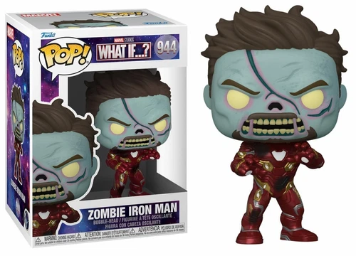Funko Pop! #944 Zombie Iron Man - Figurine Vinyle Neuf Boîte Marvel Collection