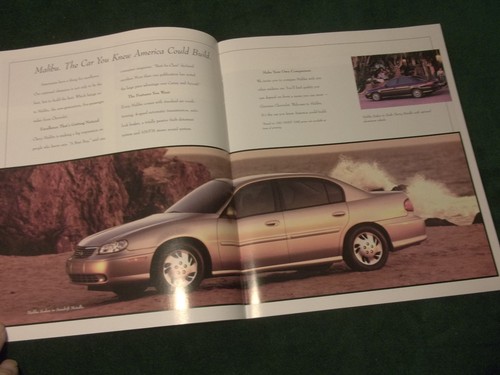1998 chevrolet full line original dealer sales brochure catalog corvette nos - Picture 3 of 10