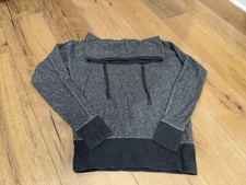 Women s The North Face Grey Cowl Neck Sweatshirt Size Small