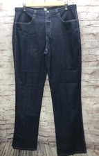 Marithe Francois Girbaud Women's Denim Jeans 30 Dark Wash Creased Lightweight