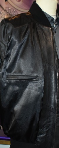 Lederjacke Blouson Herren Echtes Leder Gr.46,48,50,52,54,56,58,60 NEU - Bild 4 von 4