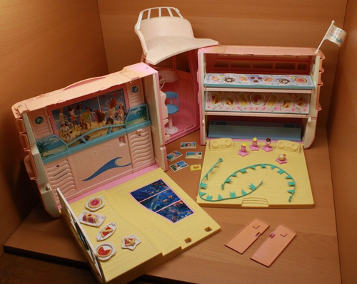 Mattel Vintage 2002 Barbie Yacht Cruise Ship Boat Dance Party Disco Dream Pink