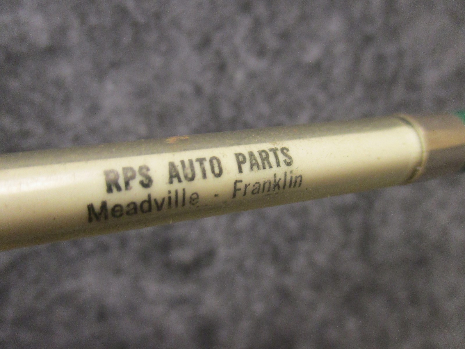 RPS Auto Parts Meadville Franklin Corry Union City PA Advertising Pen