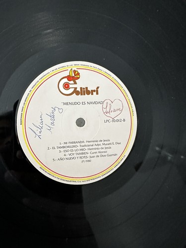 Menudo-“Es Navidad”-33 RPM Sonografica 80-Free Shipping In USA - Picture 8 of 12