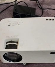 RCA White Home Theater Projector PRJ116-B-Plus No Remote