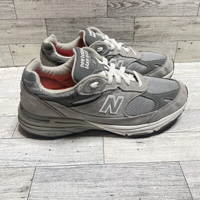New Balance 993 Shoe Castlerock Gray Made In USA Womens 9 D