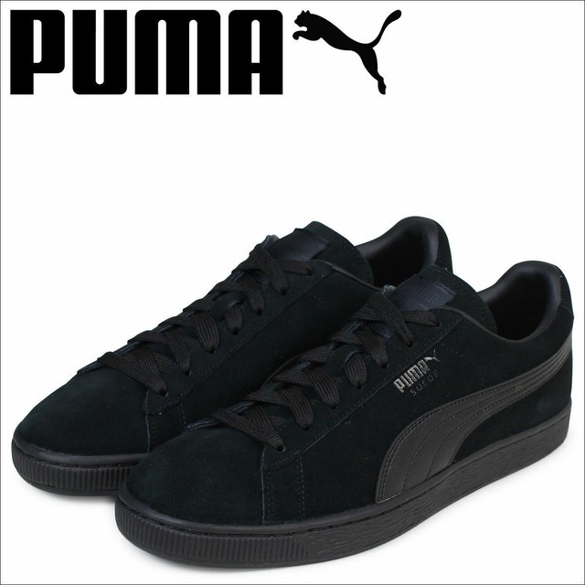 puma suede classic black mens