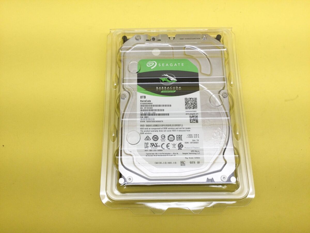 SEAGATE BARRACUDA 8TB 5.4K 6Gbps 3.5