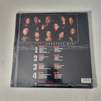 Death Row Greatest Hits by Various Artists Vinyl, Mar-1997, 4 Lp