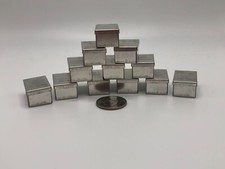 Set of 20 Miniature Square Tins for any craft project. Imported from England 
