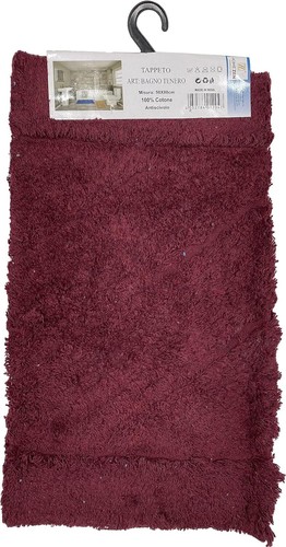 set tappeto da bagno art. tenero morbido e folto assorbente idrofilo 100% cotone - Foto 33 di 70