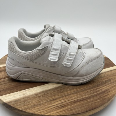 New Balance Women's 928v3 White Leather Walking Shoes