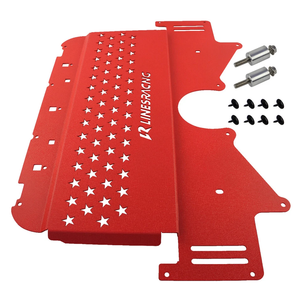 Aluminum Oil Cooler Skid Plate for BWM M2 M3 M4 G81/G82/G87 3.0L Turbocharged - Image 2 of 4