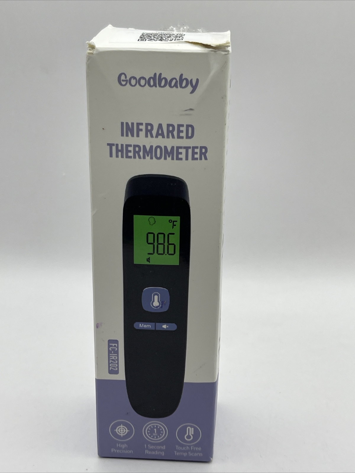 GoodBaby FCIR202 Touchless Forehead Thermometer (Black) eBay