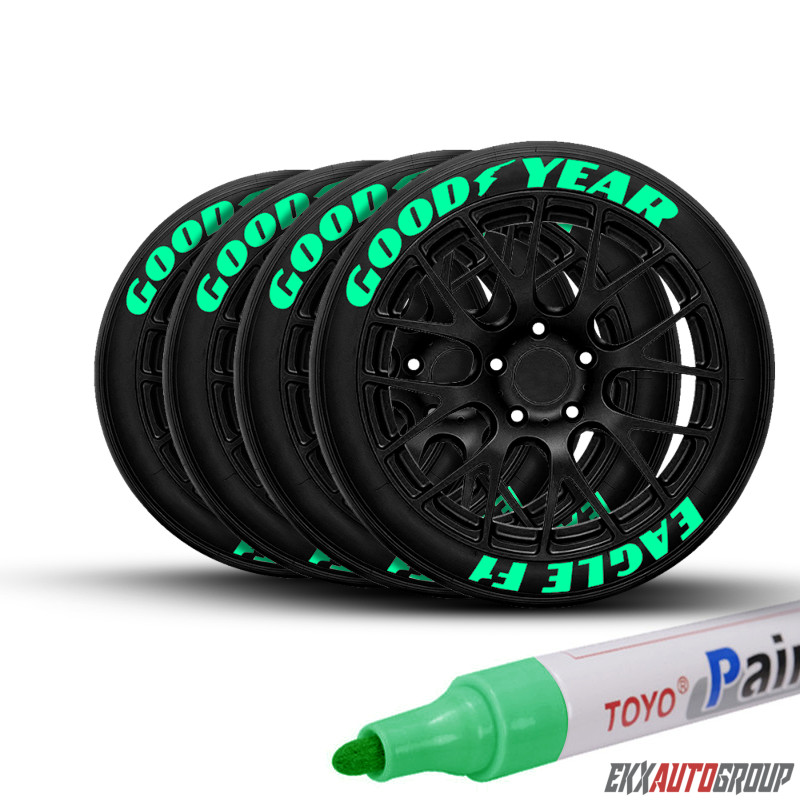 Tire Permanent Paint Marker Pen Car Tyre Rubber Universal Waterproof Oil Based