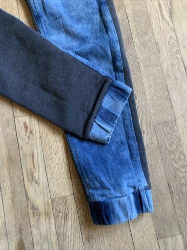 HENGSHENG JEANS Youth XL blue Joggers Gray Sweats Pack Pockets - Picture 2 of 10
