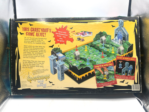 Milton Bradley Goosebumps Terror in the Graveyard 1995 *INCOMPLETO/LEER* - Imagen 7 de 7
