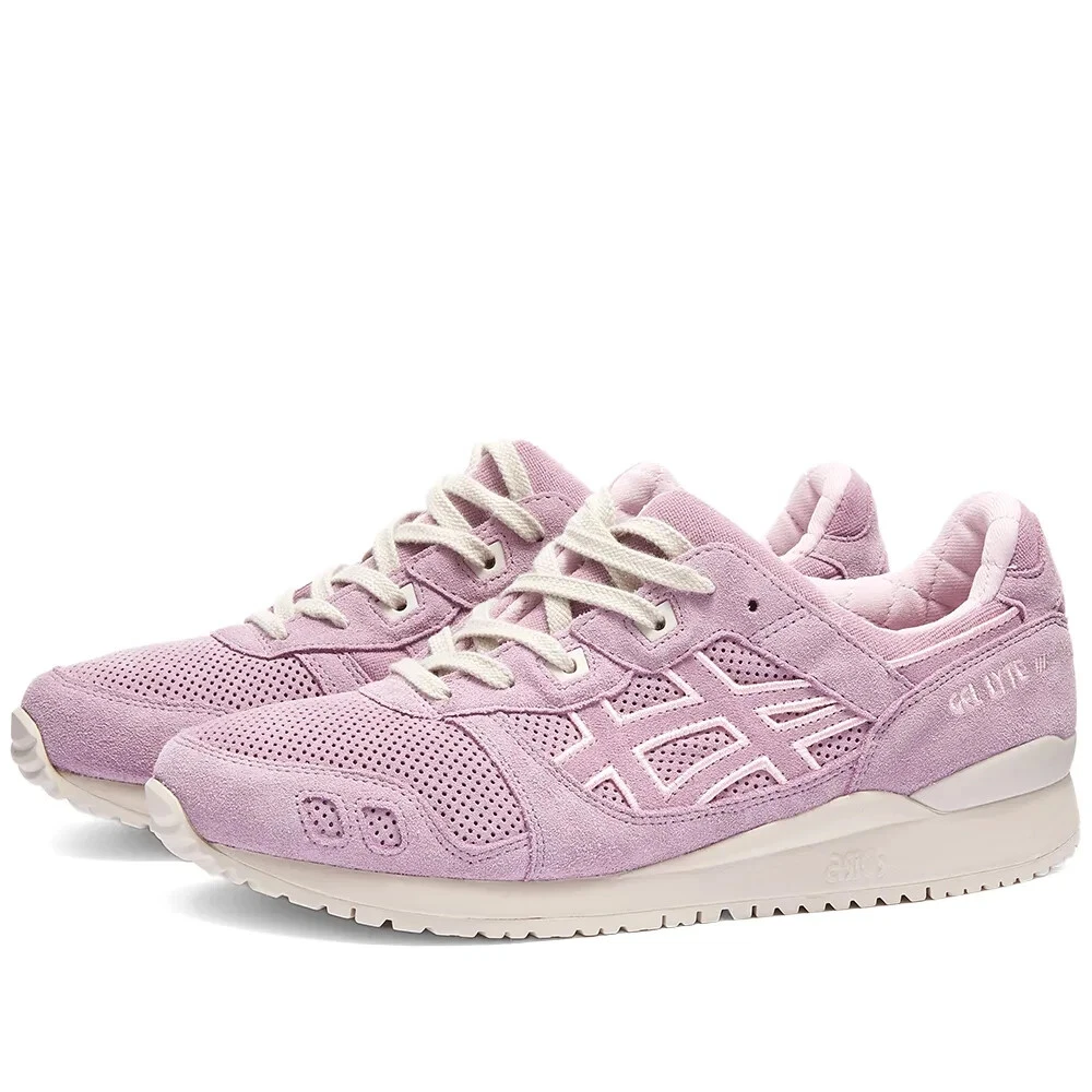 Asics gel lyte 3 white best sale pink
