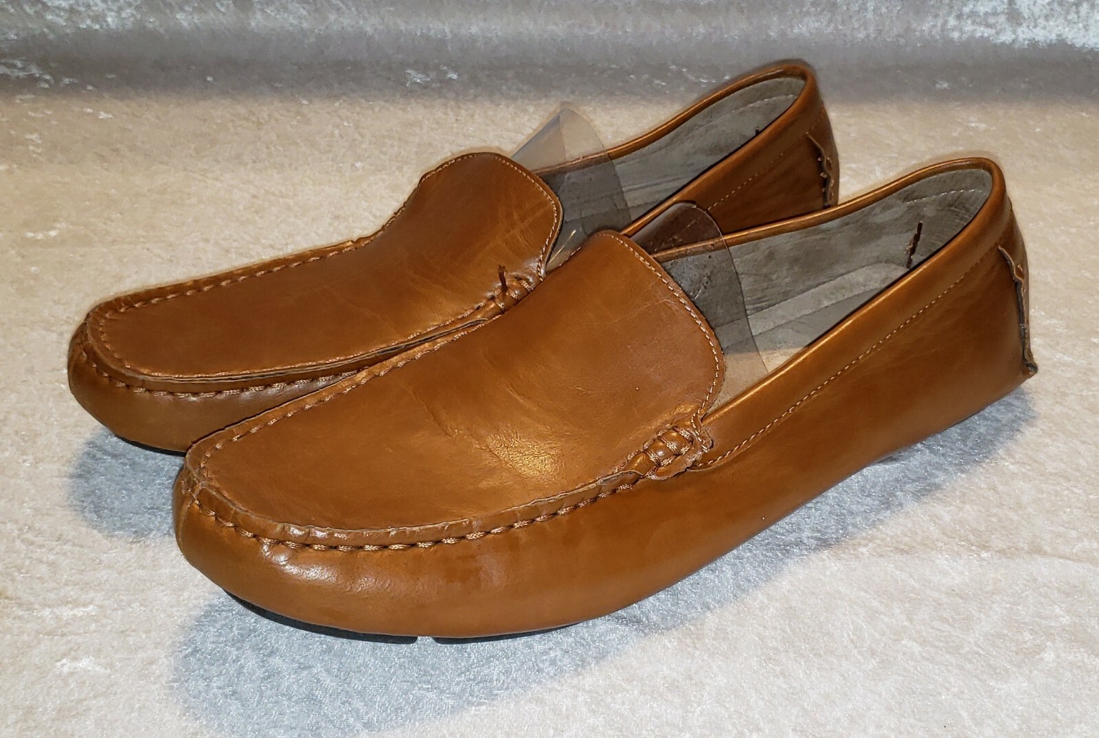 Thom McAn Men's Lucca Black Loafer Slip-On Shoes #20… - Gem