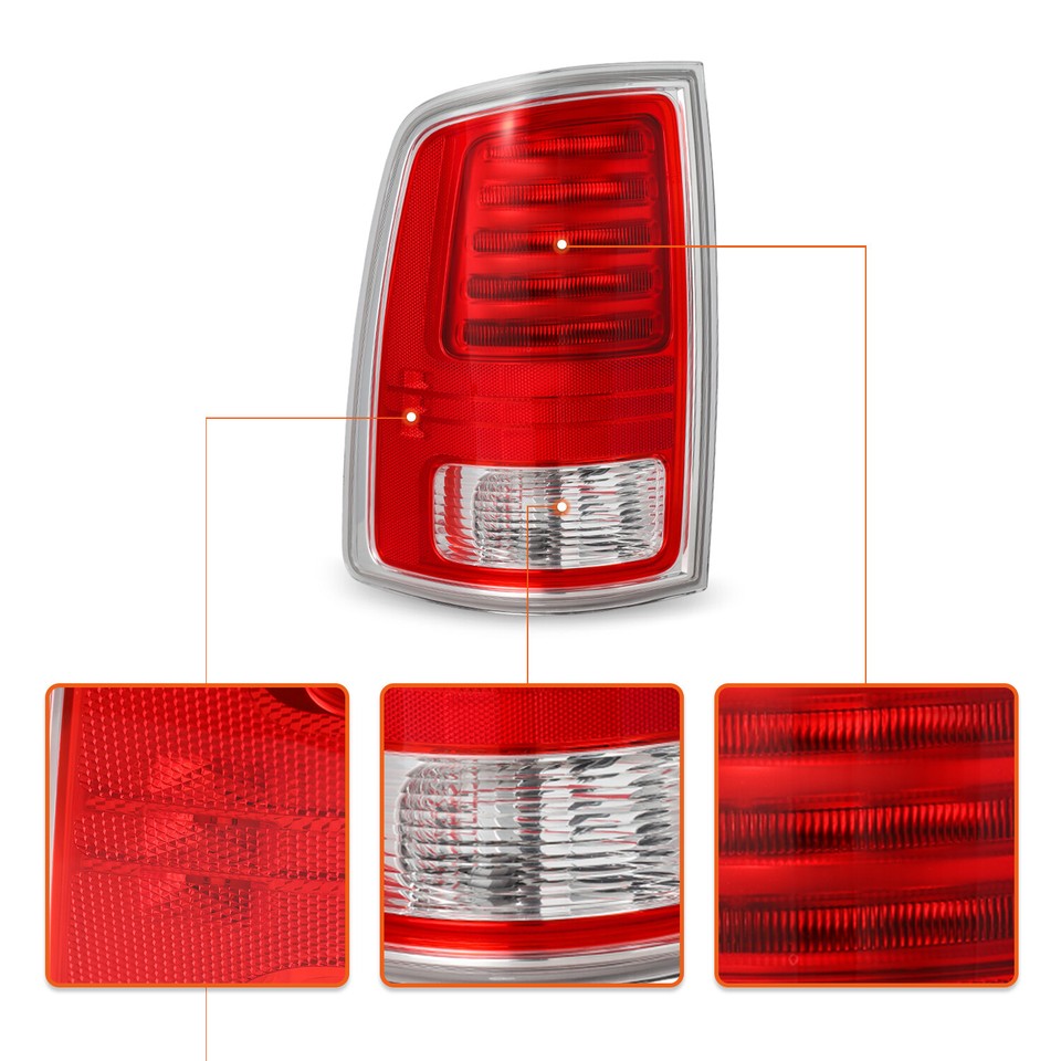 Pair LED Tail Lights Lamp Fits 2013-2018 Ram 1500 2500 3500 Driver & Passenger - Foto 11