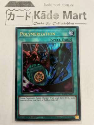 Yugioh! Polymerization (A) (Alternate Art) - RA03-EN051 - Prismatic Ultimate Rar