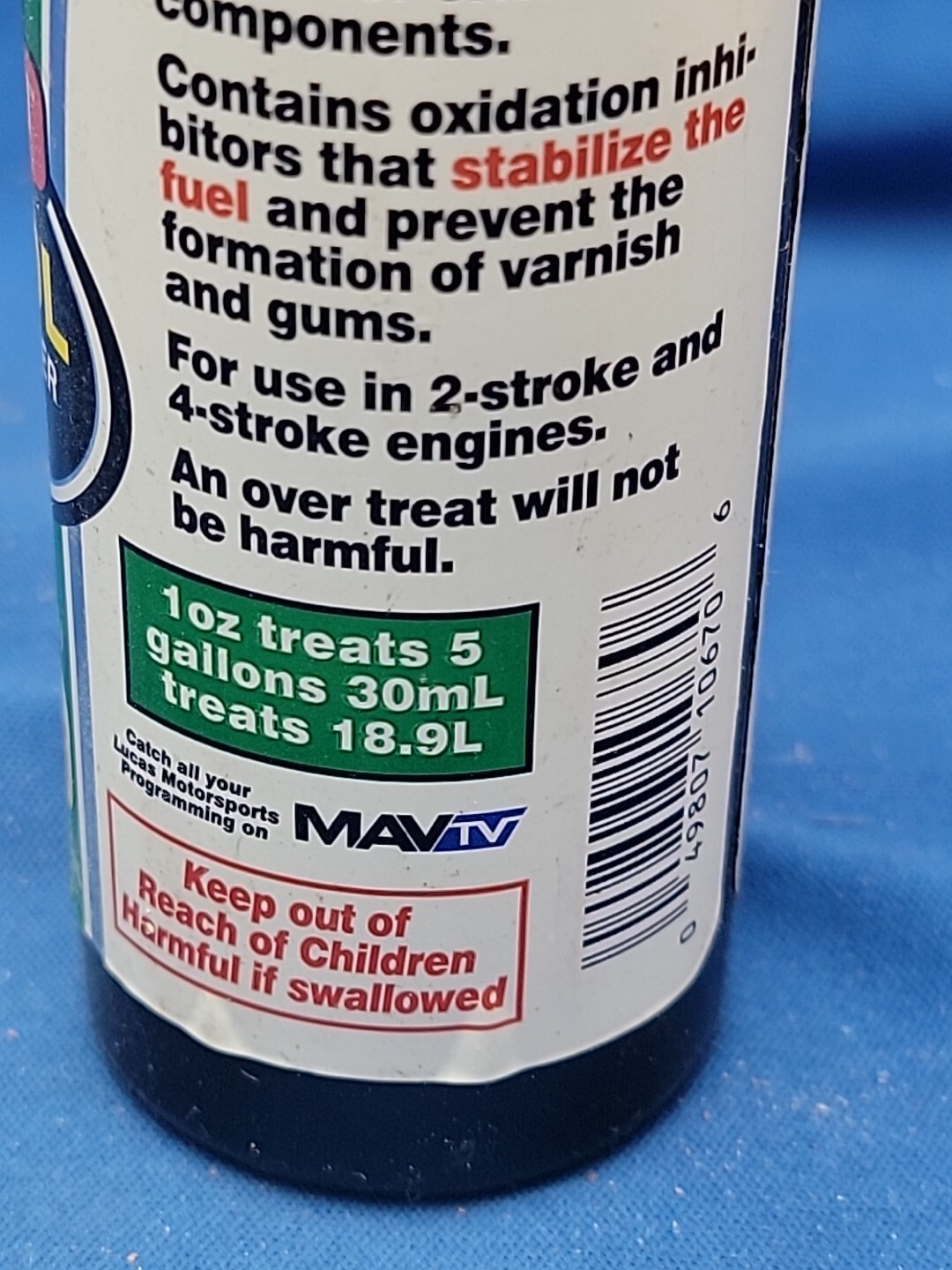 Lucas Oil Ethanol Gas Treatment Conditioner