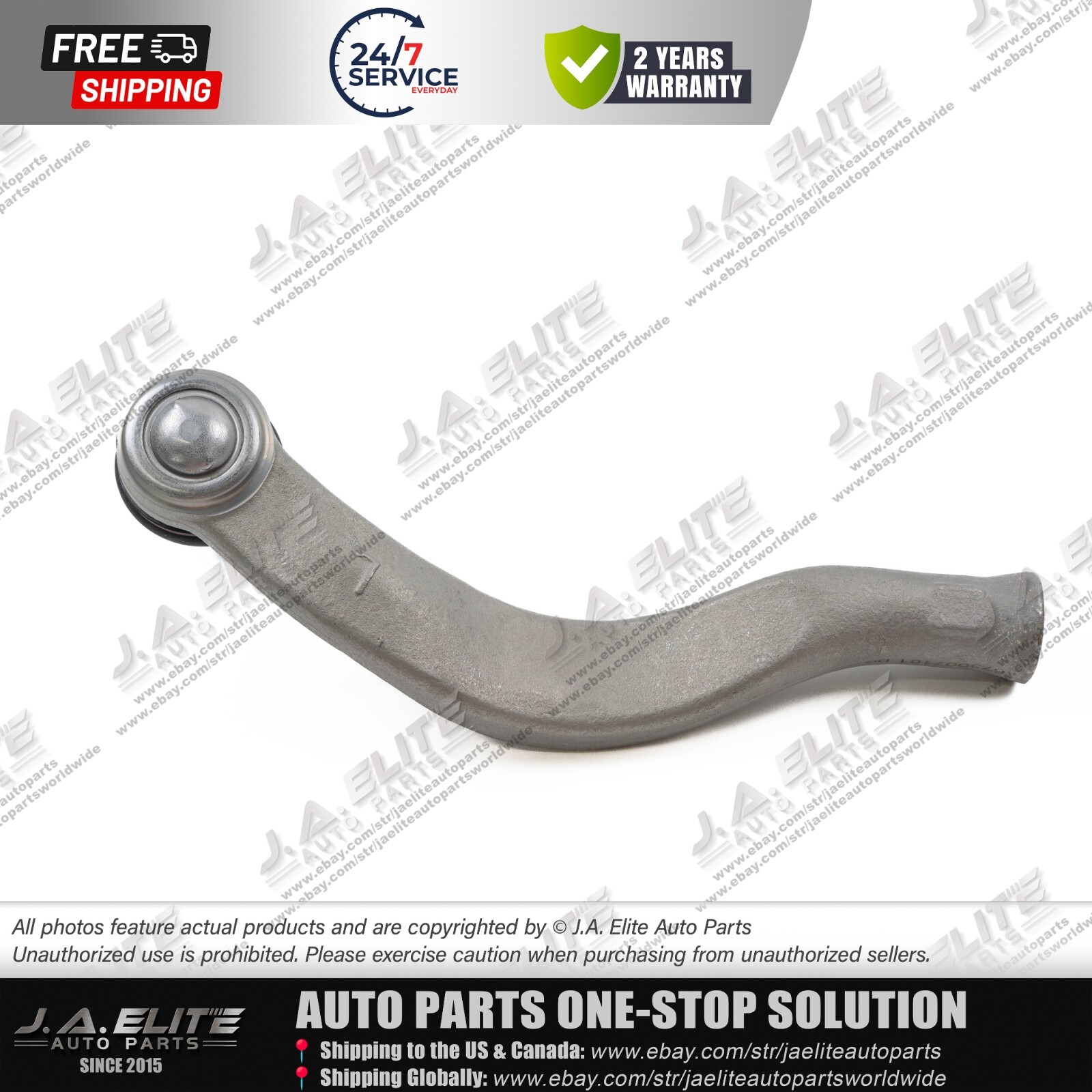 Left Outer Tie Rod Ball Joint fits Maserati Levante (2019+) 673007161